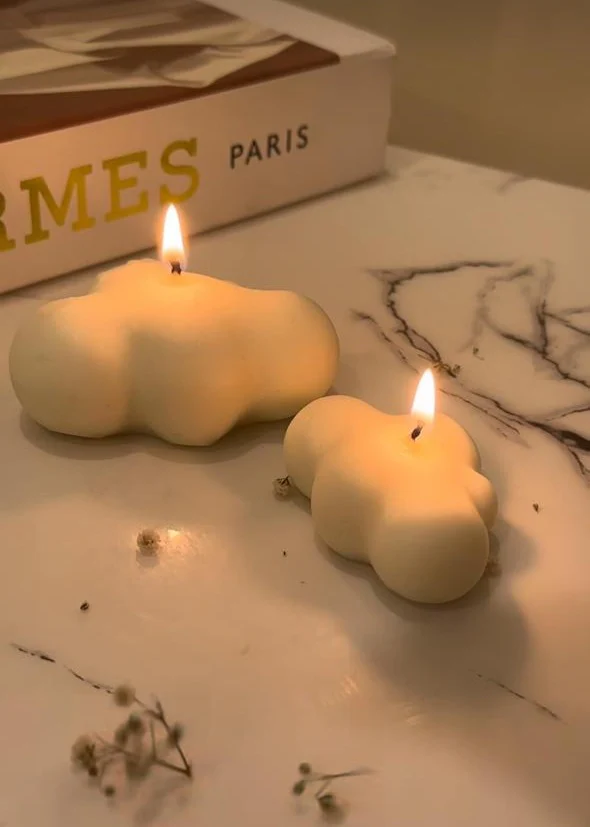 Cloud Candle Set